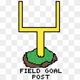 Cartoon Goal Post Football, HD Png Download - field goal post png