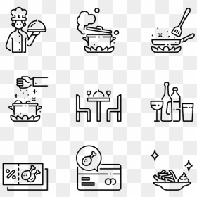 Industry Icons Png, Transparent Png - dining png