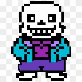 Small Sans Pixel Art, HD Png Download - half heart png