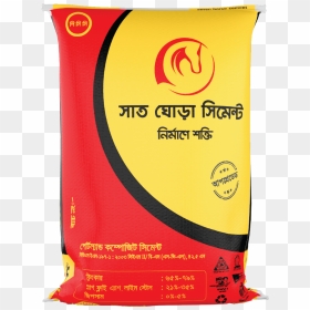 Saat Ghora Cement - সাত ঘোড়া সিমেন্ট লগো, HD Png Download - cement png
