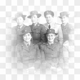 Members Of The Australian Women"s Army Service - Military Officer, HD Png Download - military hat png