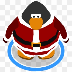 Santa Suit Ingame - Transparent Club Penguin Penguins, HD Png Download - santa cap png