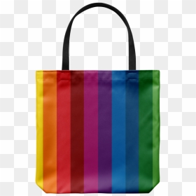 Rainbow/spectrum Tote Bags In 5 Color Schemes, From - Tote Bag, HD Png Download - pastel rainbow png