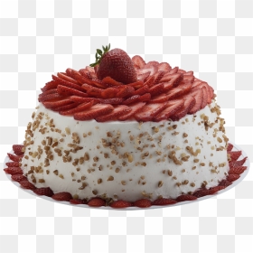 Fresas Con Crema - Fruit Cake, HD Png Download - fresas png