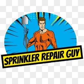 Sprinkler Repair Guy - Aquaman (life Size Stand Up), HD Png Download - sprinkler png