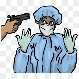 Mafia Doctor, HD Png Download - finger gun png