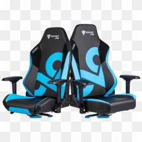 Secretlab X Cloud9 - Secret Lab Cloud 9, HD Png Download - gaming chair png