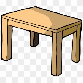 Table Clip Square - Cartoon Table Png, Transparent Png - cartoon table png