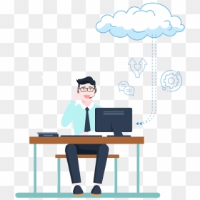 Cloud Contact Center - Call Center, HD Png Download - call center png