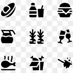 Greece Icons, HD Png Download - food silhouette png