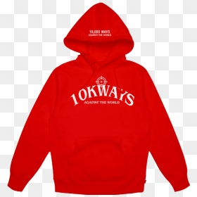 Image Of Red Logo Hoodie - Hoodie, HD Png Download - red crosshairs png