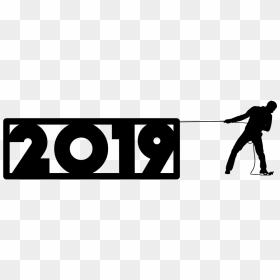2019 Year Gif Png, Transparent Png - food silhouette png