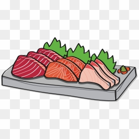 Sashimi Assortment Big Image - Japanese Fish Food Clipart, HD Png Download - sashimi png