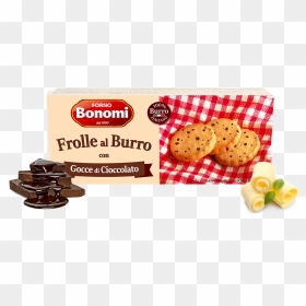 Butter Biscuits Chocochip - Forno Bonomi Frolle Al Burro, HD Png Download - milk and cookies png