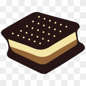 Ice Cream Sandwich Dessert - Ice Cream Sandwich Png, Transparent Png - helado png