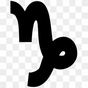 Símbolo De Capricornio Signo Clipart , Png Download - Capricornio Icon, Transparent Png - signo de pregunta png