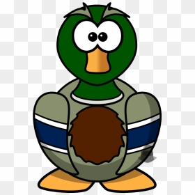 Cartoon Duck Svg Clip Arts - Cartoon Duck Clipart, HD Png Download - cartoon duck png