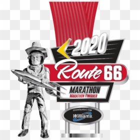 Figurine, HD Png Download - route 66 sign png