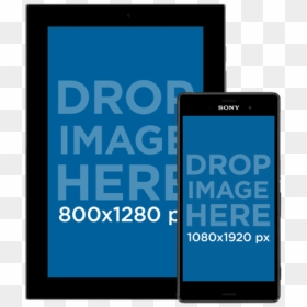 Android Phone Mockup Png - Android Tablet And Phone, Transparent Png - android tablet png