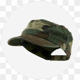 Camo - Baseball Cap, HD Png Download - military hat png