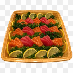 Party Platter Deluxe Sashimi Sushi & Co Taste The Freshness - Sashimi, HD Png Download - sashimi png