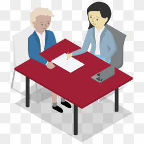 Transparent People Sitting At A Table Png - Cartoon, Png Download - cartoon table png