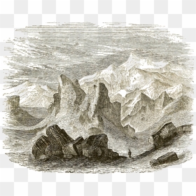 Tttc Vol I 021 Mountain Of Sain-oula - Sketch, HD Png Download - mountain drawing png