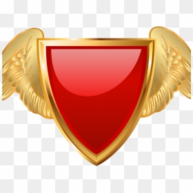 Transparent Crest Template Png - Transparent Background Golden Shield Png, Png Download - crest template png