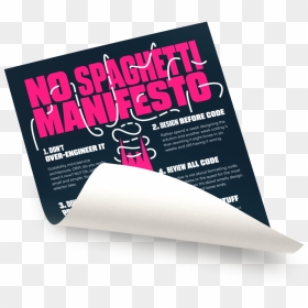 Transparent Spagetti Png - No Spaghetti Manifesto, Png Download - spagetti png