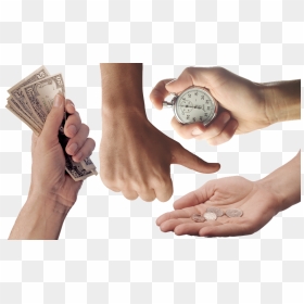 Pixabay Com Free Photos Of Children Holding Money, HD Png Download - cash in hand png