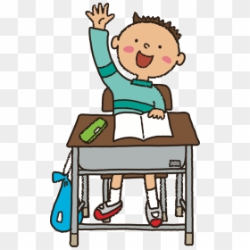 Transparent Teacher Human Cartoon - Raise Hand Clipart, HD Png Download - teacher cartoon png