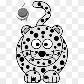 Cartoon Leopard, HD Png Download - cartoon snow png