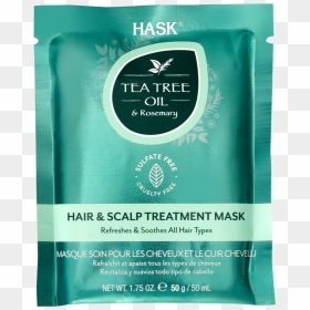 Hask Tea Tree Oil And Rosemary Mask, HD Png Download - tea tree png