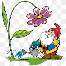 Transparent Dwarf Clipart - Звуковой Анализ Слова Карточки, HD Png Download - trolls flowers png