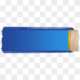 Sea, HD Png Download - blue brush stroke png