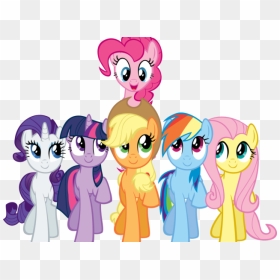 My Little Pony Clipart Group - Best Friend My Little Pony, HD Png Download - my little pony group png