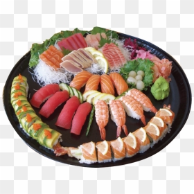 Sushi And Sashimi Party Platters, HD Png Download - sashimi png