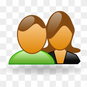 Male Female Manager Icon , Png Download - Male And Female Manager Icon, Transparent Png - male female png
