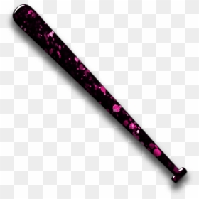 Black And Pink Baseball Bat, HD Png Download - black baseball bat png