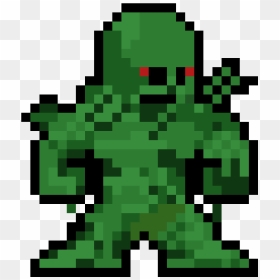 Easy Spider Man Pixel Art, HD Png Download - swamp thing png