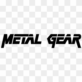 Metal Gear Solid Font, HD Png Download - metal gear solid logo png