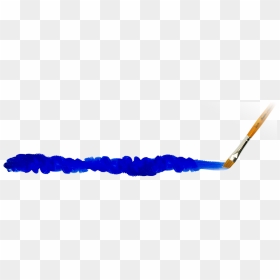 Picture - Ruffle, HD Png Download - blue brush stroke png