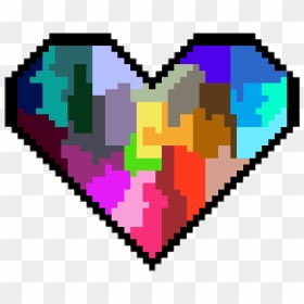 #heart #pixelated #pixelart #freetouse - Social Media Gif Png, Transparent Png - pixelated heart png