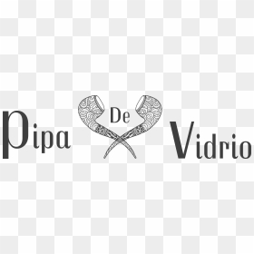 Pipa De Vidrio - Line Art, HD Png Download - pipa png