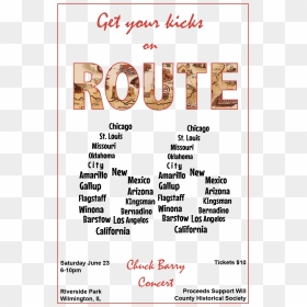 Slogan Restaurant, HD Png Download - route 66 sign png
