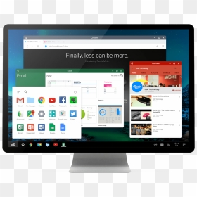 Souped Up Version Of Android It Calls Remix-os - Install Remix Os, HD Png Download - android tablet png