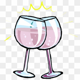 Cartoon Glass Of Wine Transparent, HD Png Download - drinking glass png