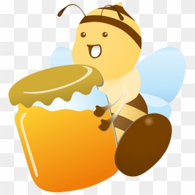 Honey Bee Insect Clipart - Illustration, HD Png Download - honey bees png