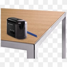 Razor Drawing Pencil Sharpener - Pencil Sharpener On A Table, HD Png Download - pencil sharpener png
