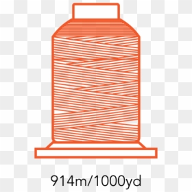 Spagetti Spool Sizes Longarm-06 - Illustration, HD Png Download - spagetti png